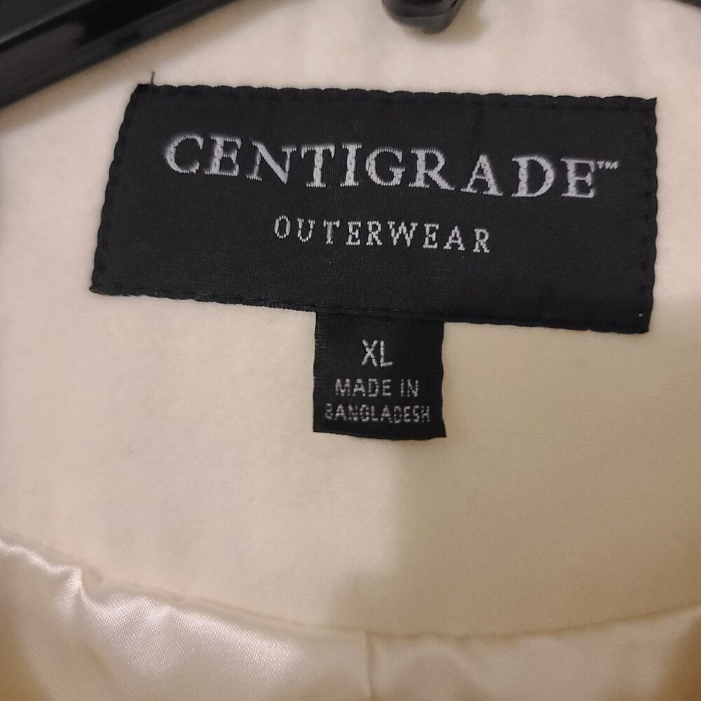 Ladies Vintage Centigrade Ivory Coat Size XLARGE - Picture 2 of 5